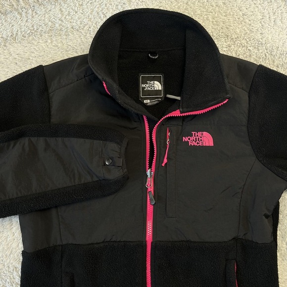 The North Face Jackets & Blazers - The North Face Denali Fleece Jacket Womens Small Black Pink Polartec F13 Gorpco